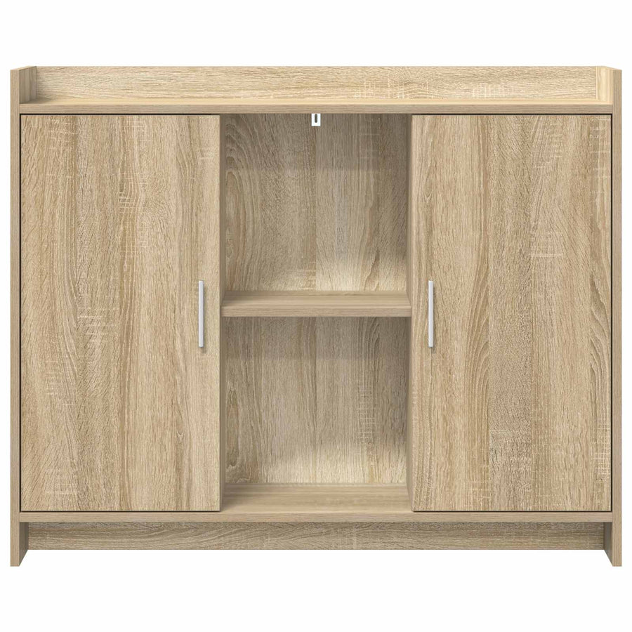 Sideboard Sonoma Oak 98.5 x 33 x 80 cm Engineered Wood