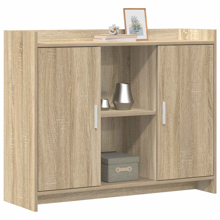 Sideboard Sonoma Oak 98.5 x 33 x 80 cm Engineered Wood