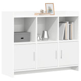 Sideboard White 98.5 x 33 x 80 cm Engineered Wood