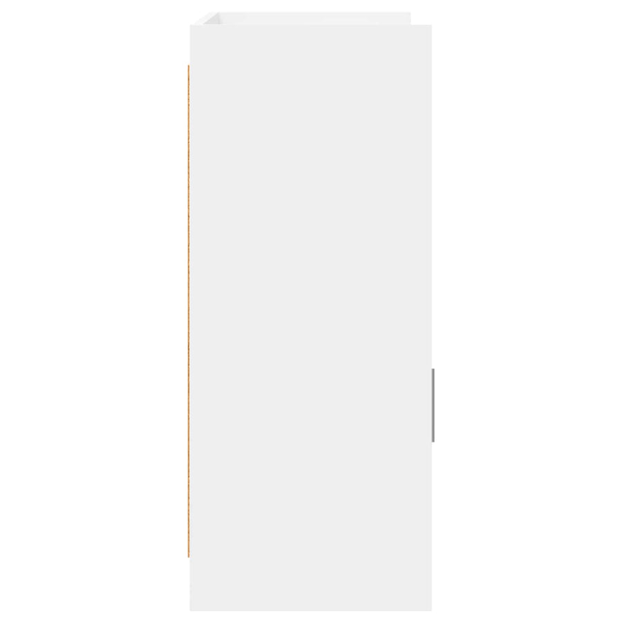 Sideboard White 98.5 x 33 x 80 cm Engineered Wood