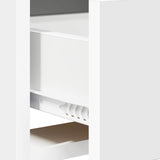 TV Cabinet 71.5 x 33 x 47 cm White Engineered Wood