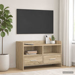 TV Cabinet 71.5 x 33 x 47 cm Sonoma Oak Engineered Wood