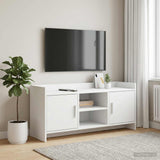 TV Cabinet 102 x 33 x 47 cm White Engineered Wood