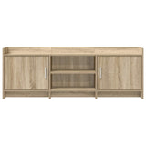 TV Cabinet 130 x 33 x 47 cm Sonoma Oak Engineered Wood