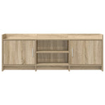 TV Cabinet 130 x 33 x 47 cm Sonoma Oak Engineered Wood