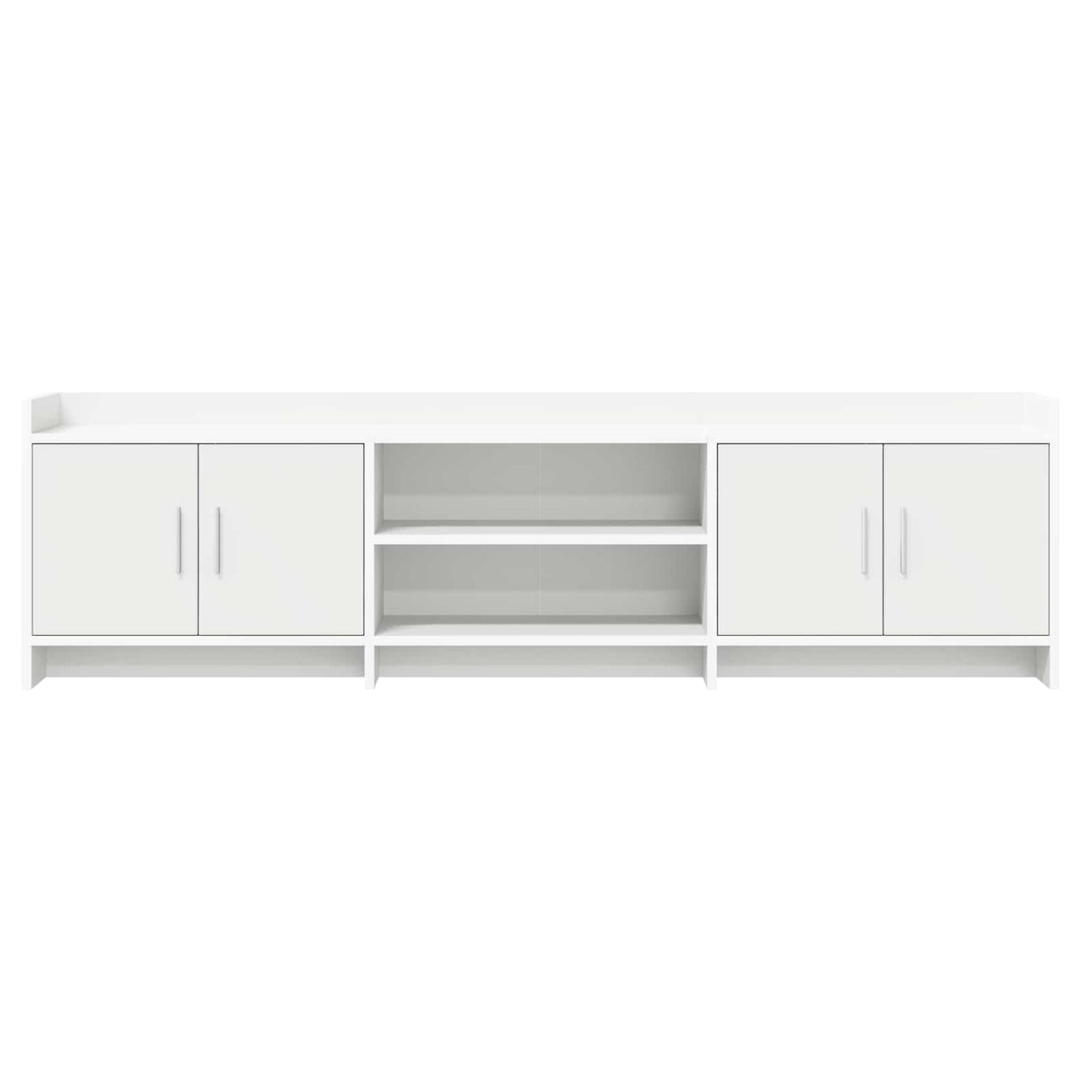 TV Cabinet 168 x 33 x 47 cm White Engineered Wood