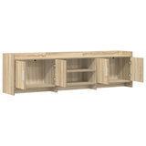 TV Cabinet 168 x 33 x 47 cm Sonoma Oak Engineered Wood - Top-Down View