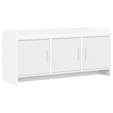 TV Cabinet 102 x 33 x 47 cm White Engineered Wood