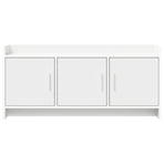 TV Cabinet 102 x 33 x 47 cm White Engineered Wood