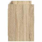 TV Cabinet 130 x 33 x 47 cm Sonoma Oak Engineered Wood