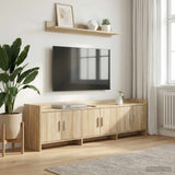 TV Cabinet 168 x 33 x 47 cm Sonoma Oak Engineered Wood