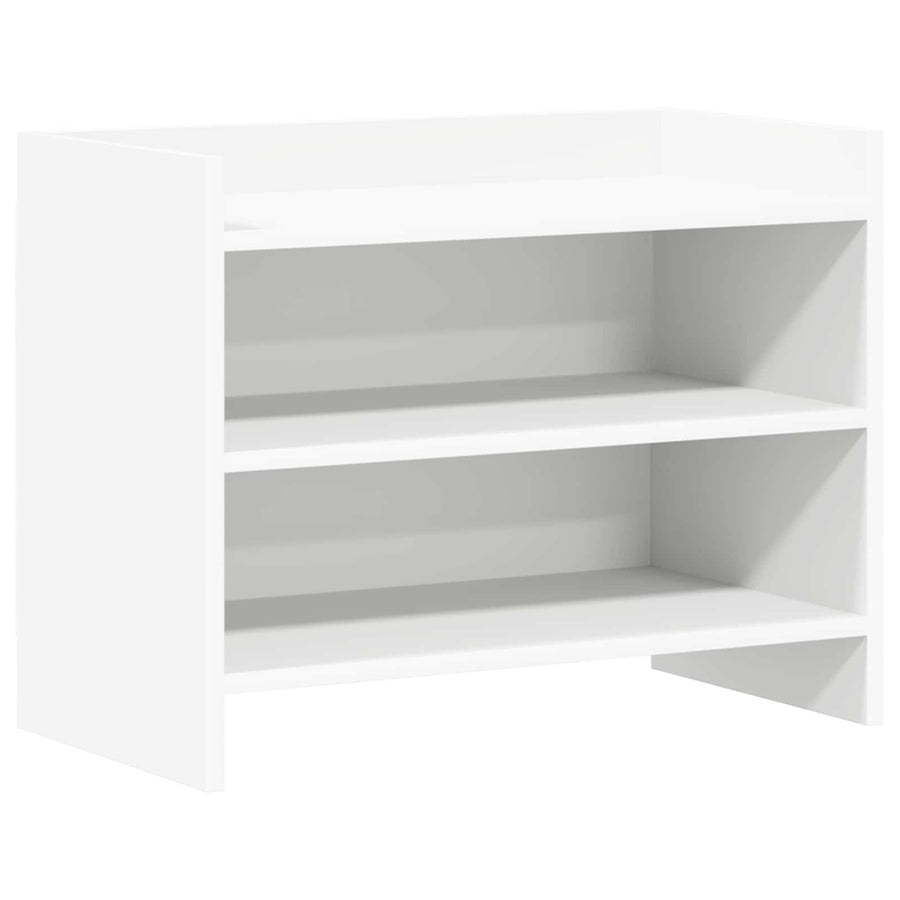 TV Cabinet 60 x 33 x 47 cm White Engineered Wood