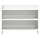 TV Cabinet 60 x 33 x 47 cm White Engineered Wood