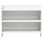 TV Cabinet 60 x 33 x 47 cm White Engineered Wood