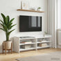 TV Cabinet 130 x 33 x 47 cm White