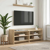 TV Cabinet 135 x 33 x 47 cm Sonoma Oak Engineered Wood