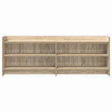 TV Cabinet 135 x 33 x 47 cm Sonoma Oak Engineered Wood