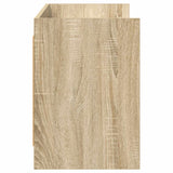 TV Cabinet 135 x 33 x 47 cm Sonoma Oak Engineered Wood - 45-Degree Angle