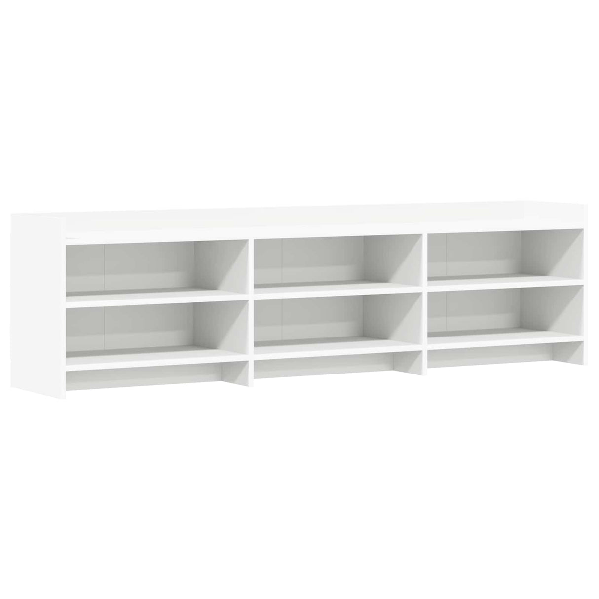 TV Cabinet 168 x 33 x 47 cm White Engineered Wood