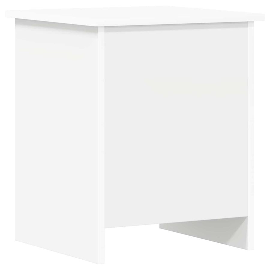 Storage Chest White 40 x 40.5 x 50 cm Engineered Wood