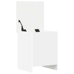 Storage Chest White 40 x 40.5 x 50 cm Engineered Wood