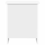 Storage Chest White 40 x 40.5 x 50 cm Engineered Wood