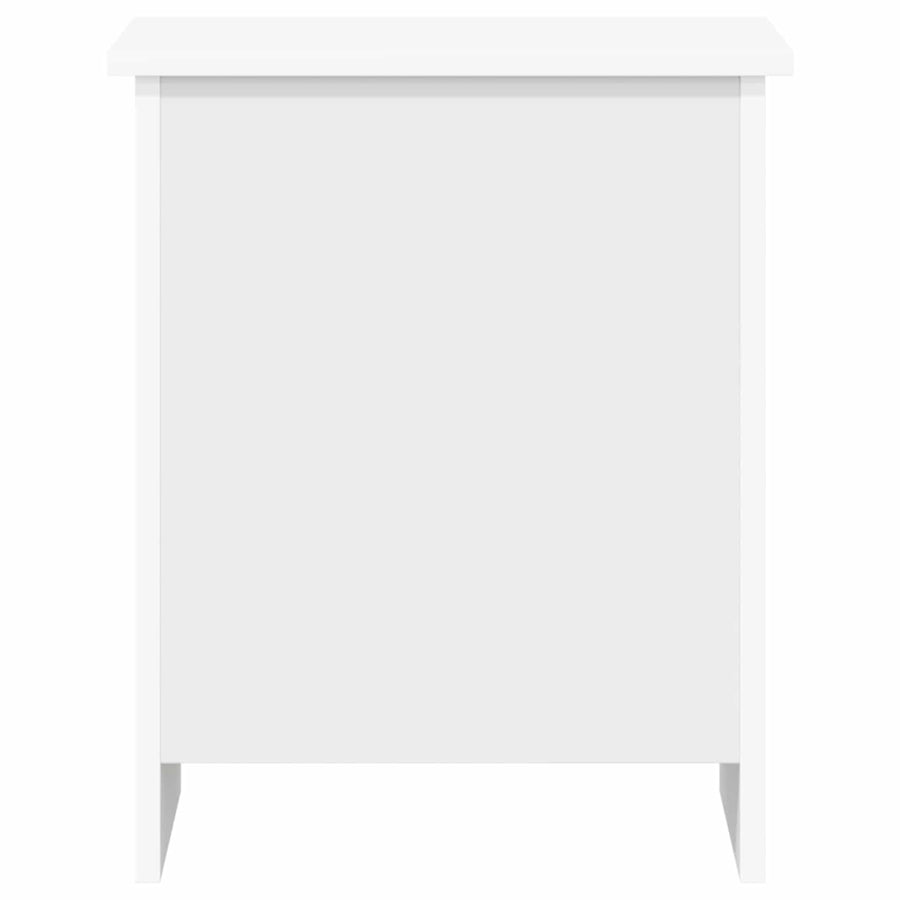 Storage Chest White 40 x 40.5 x 50 cm Engineered Wood