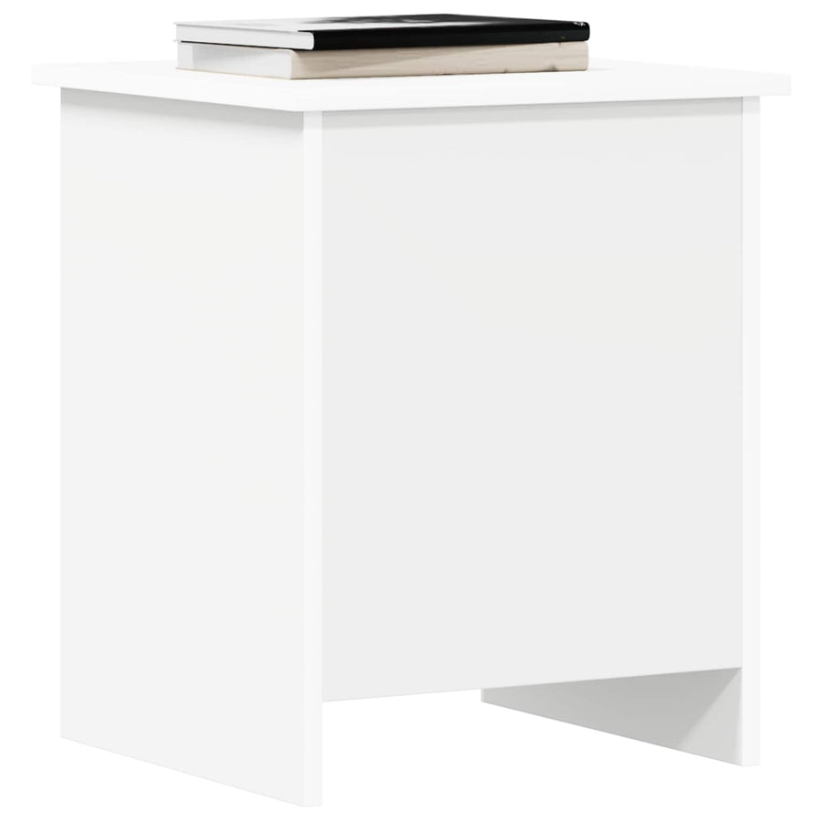 Storage Chest White 40 x 40.5 x 50 cm Engineered Wood