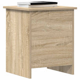 Storage Chest Sonoma Oak 40 x 40 x 50 cm Engineered Wood - Front View