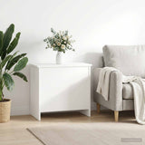 Storage Chest White 60 x 40 x 50 cm Engineered Wood