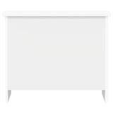 Storage Chest White 60 x 40 x 50 cm Engineered Wood