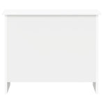 Storage Chest White 60 x 40 x 50 cm Engineered Wood
