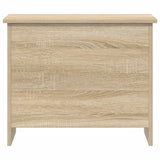 Storage Chest Sonoma Oak 60 x 40 x 50 cm Engineered Wood - Rear View