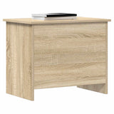 Storage Chest Sonoma Oak 60 x 40 x 50 cm Engineered Wood - Side View