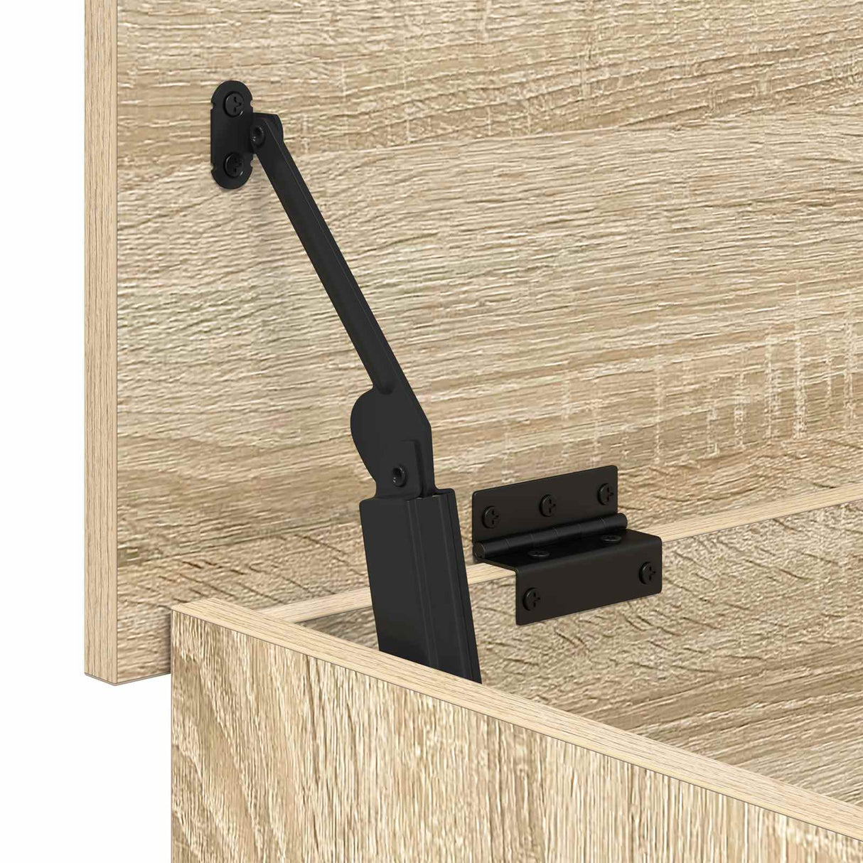 Storage Chest Sonoma Oak 80 x 40 x 50 cm Engineered Wood