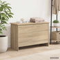 Storage Chest Sonoma Oak 80 x 40 x 50 cm Engineered Wood