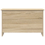Storage Chest Sonoma Oak 80 x 40 x 50 cm Engineered Wood