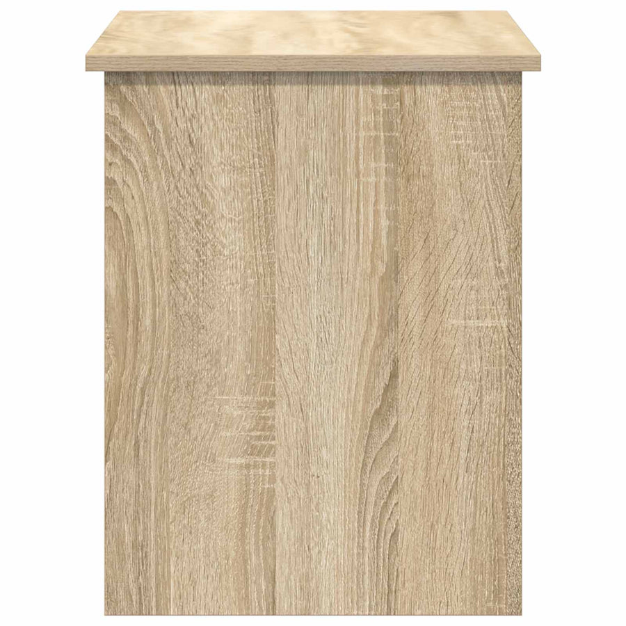 Storage Chest Sonoma Oak 80 x 40 x 50 cm Engineered Wood