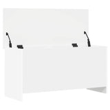 Storage Chest White 100 x 40 x 50 cm Engineered Wood