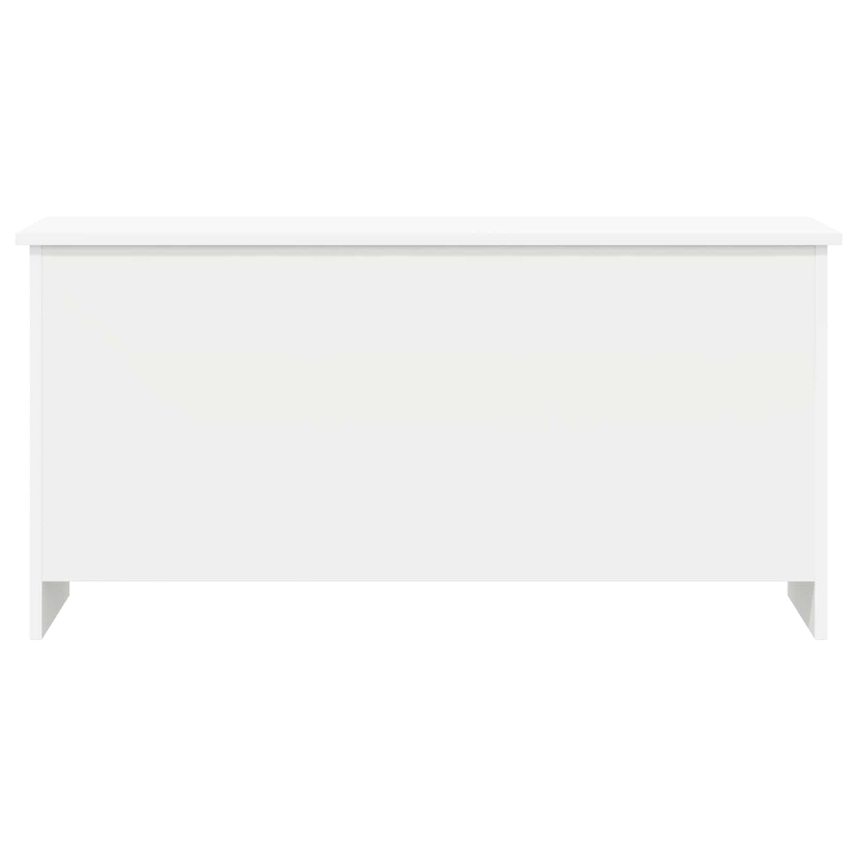 Storage Chest White 100 x 40 x 50 cm Engineered Wood