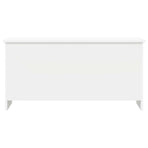 Storage Chest White 100 x 40 x 50 cm Engineered Wood