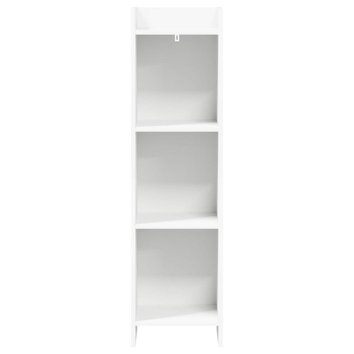 Bookcase White 30 x 30 x 111 cm Engineered Wood