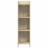 Bookcase Sonoma Oak 30 x 30 x 111 cm Engineered Wood