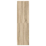 Bookcase Sonoma Oak 30 x 30 x 111 cm Engineered Wood