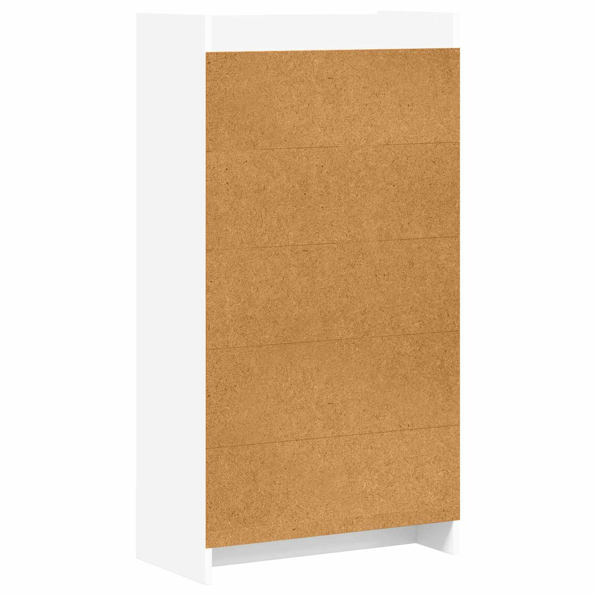 Bookcase White 59 x 30 x 111 cm Engineered Wood