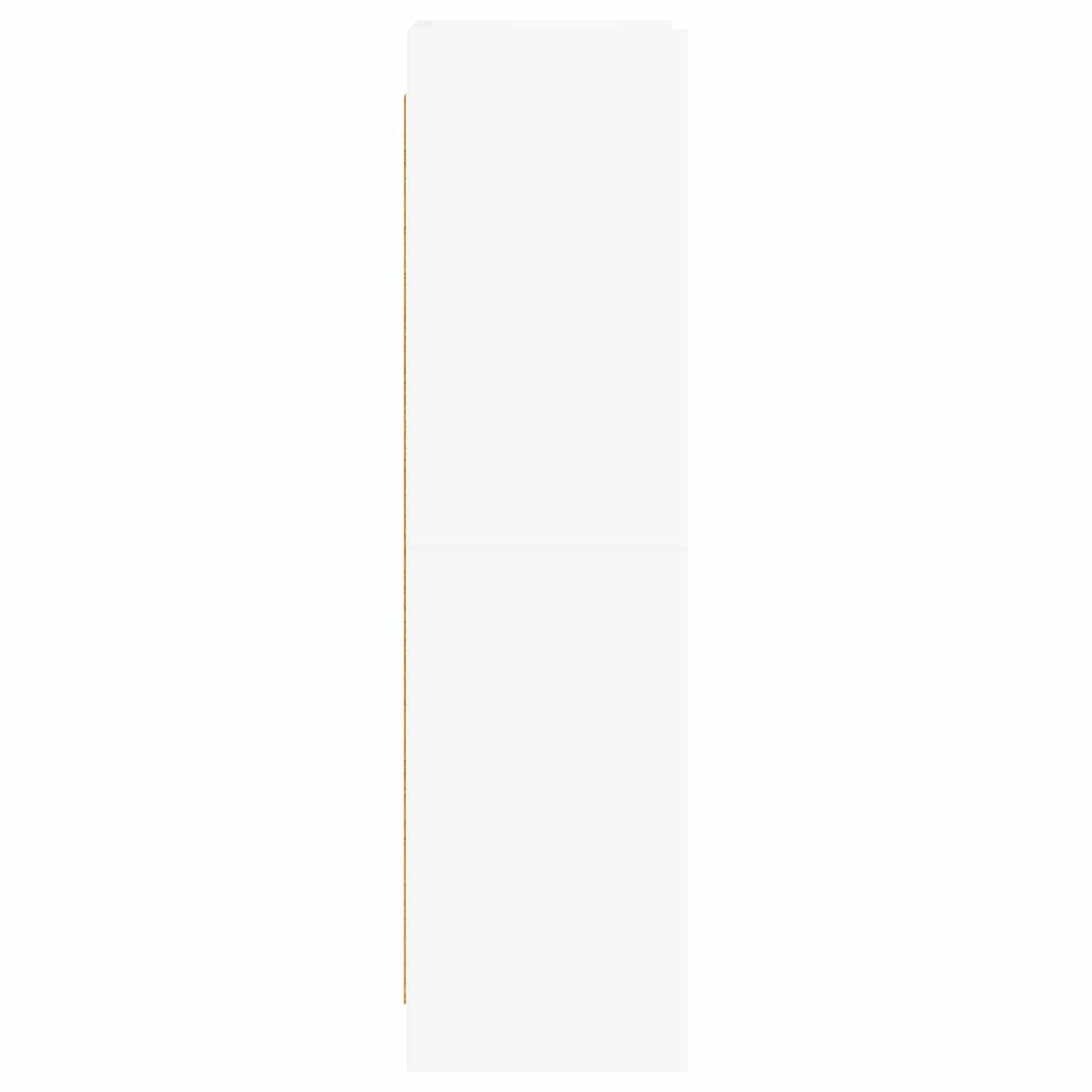 Bookcase White 59 x 30 x 111 cm Engineered Wood