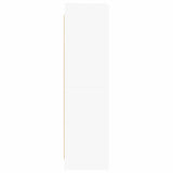 Bookcase White 59 x 30 x 111 cm Engineered Wood