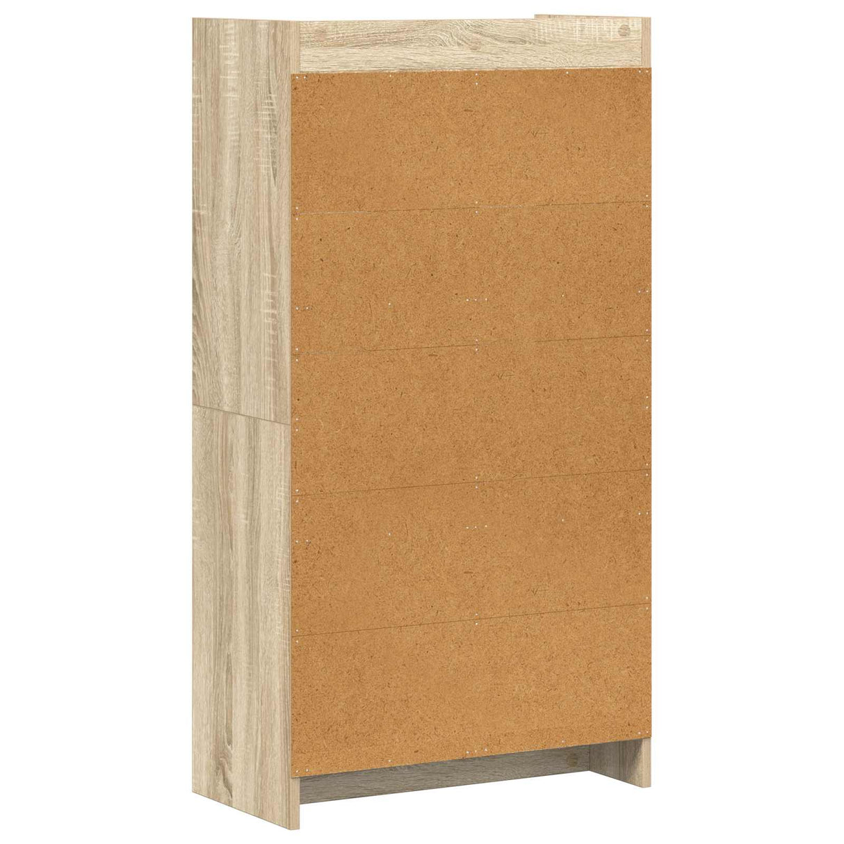 Bookcase Sonoma Oak 59 x 30 x 111 cm Engineered Wood