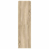 Bookcase Sonoma Oak 59 x 30 x 111 cm Engineered Wood - Top-Down View