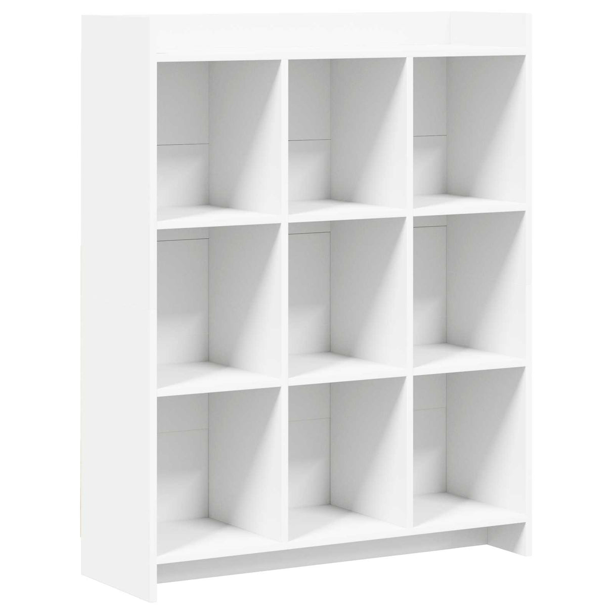 Bookcase White 87.5 x 30 x 111 cm Engineered Wood